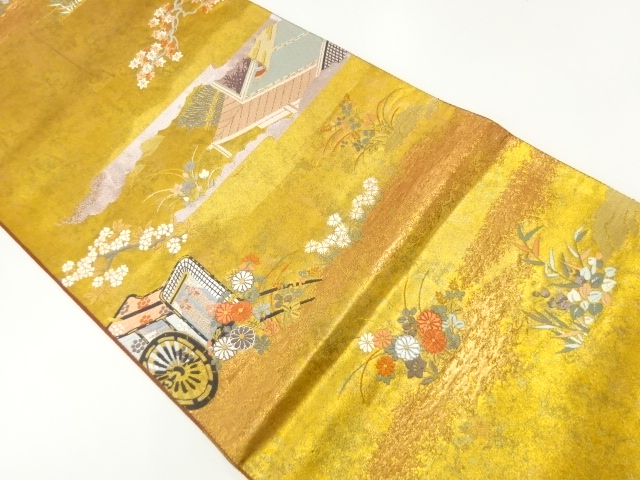 JAPANESE FUKURO OBI / WOVEN CARRIAGE